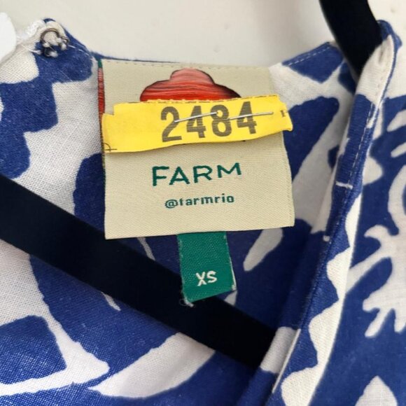 FARM RIO- Jungle Scarf Midi Dress (XS) - Picture 14 of 14